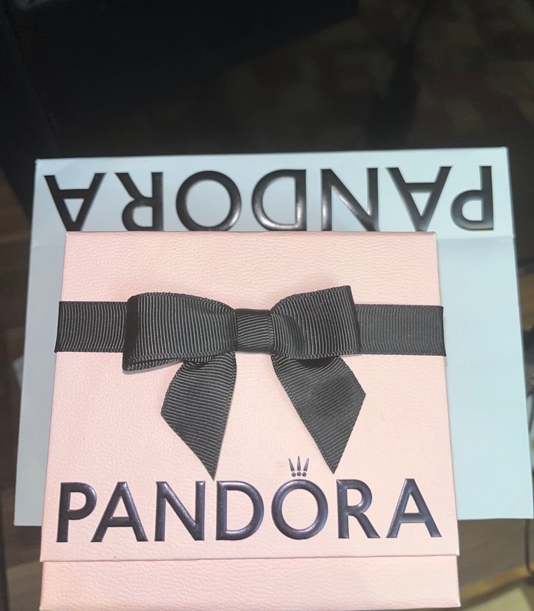 Pandora moments 14 ayar pembe altın kaplama pave kalp klipsli - Görsel 4