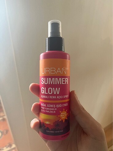 Urban Care summer glow saç açıcı sprey