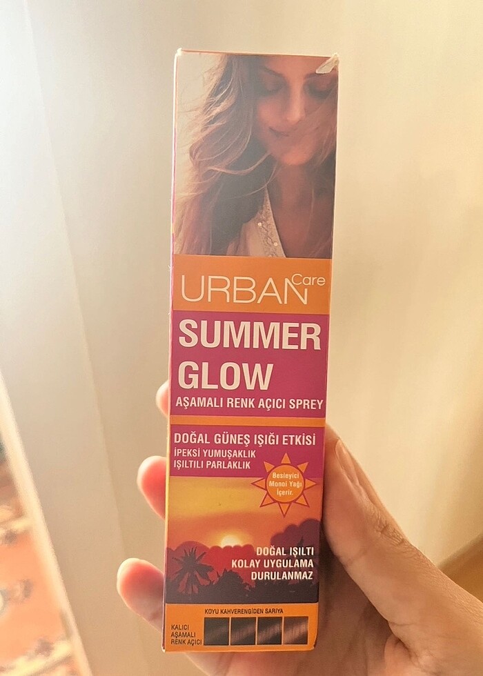 Urban Care summer glow saç açıcı sprey - Görsel 2