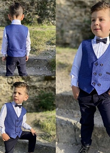 Diğer Gabardin pantolon lu 6 düğmeli takım