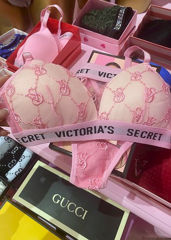 Kırmızı Desenli Glamour Street Sütyen - Görsel 9