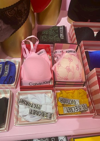 Kırmızı Desenli Glamour Street Sütyen - Görsel 4