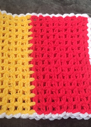 Renkli Örgü Banyo Süngeri - Görsel 2