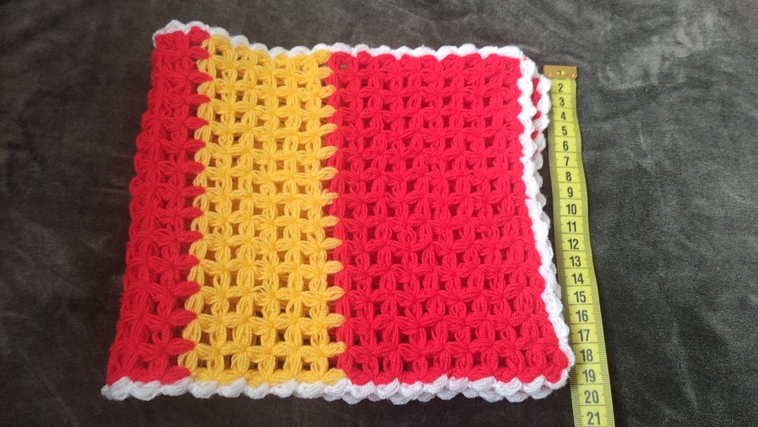 Renkli Örgü Banyo Süngeri - Görsel 2