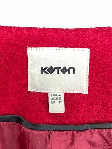 40 Beden çeşitli Renk Koton Kaban %70 İndirimli.