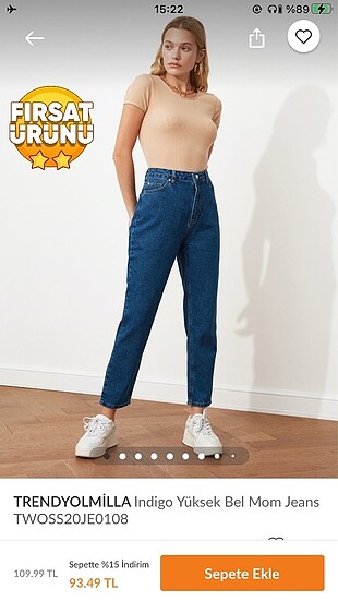 Trendyol Mom Jean