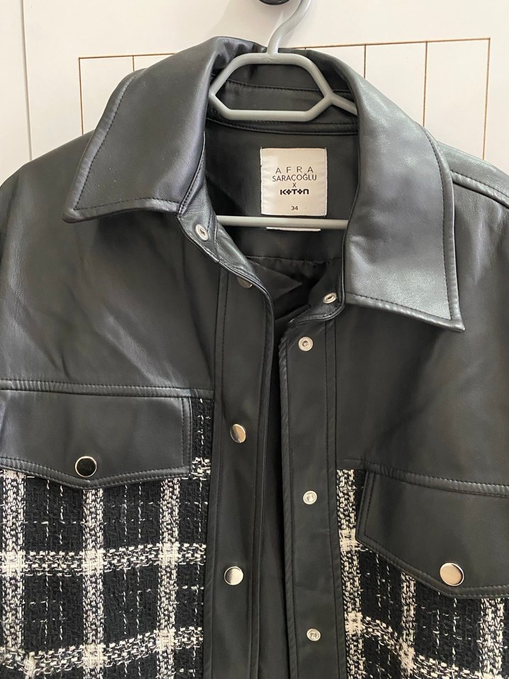 Koton Afra Saraçoğlu ceket - Görsel 2