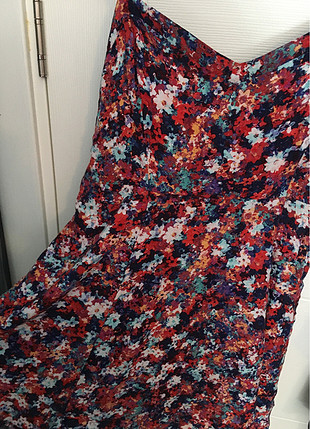 Lcw 44 büyükbeden beli lastikli elbise