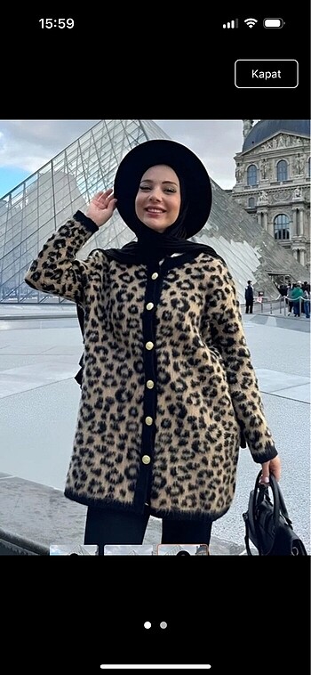 Leopar hırka