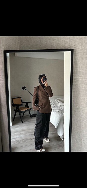 xs Beden kahverengi Renk Blazer