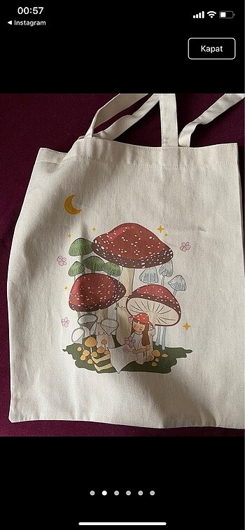 Beden Tasarım bez çanta - Tote bag-omuz çantası