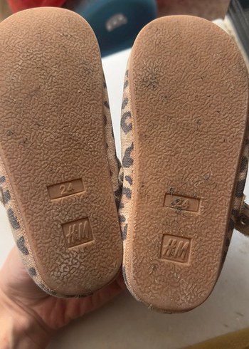 Kız Çocuk Leopar Desenli Tokalı Babet - Görsel 2