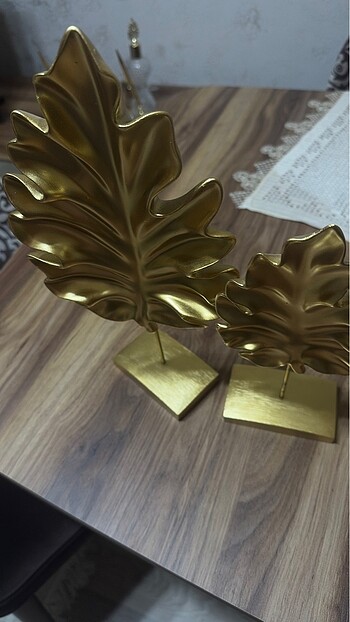 2li gold yaprak aksesuar