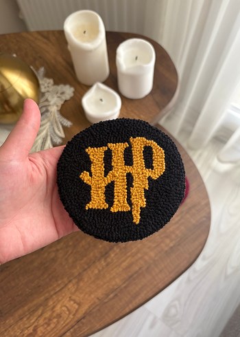 Kahverengi Harry Potter İşlemeli Mouse Pad