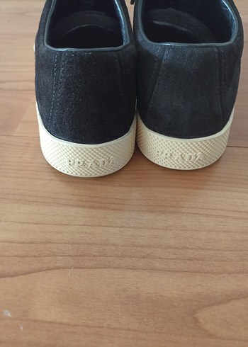 Prada Siyah Bağcıklı Kadın Spor Ayakkabı