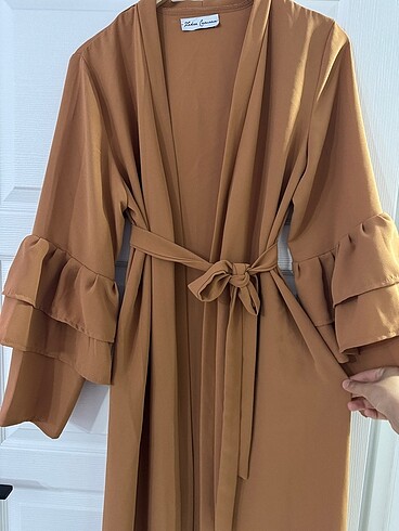diğer Beden camel Renk Abaya
