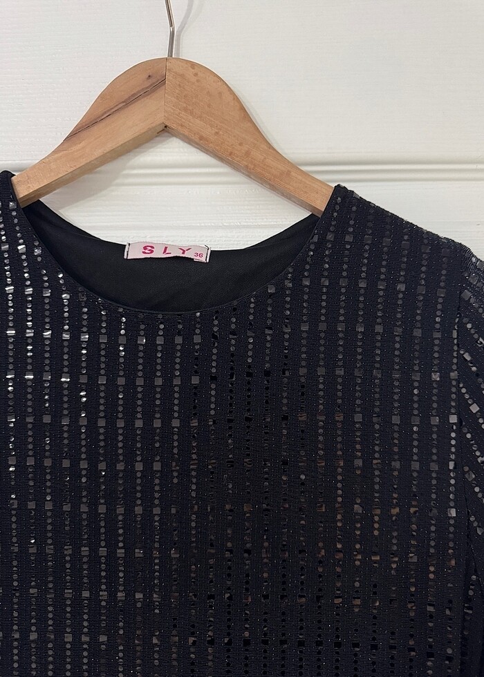 Payetli elbise - Görsel 2