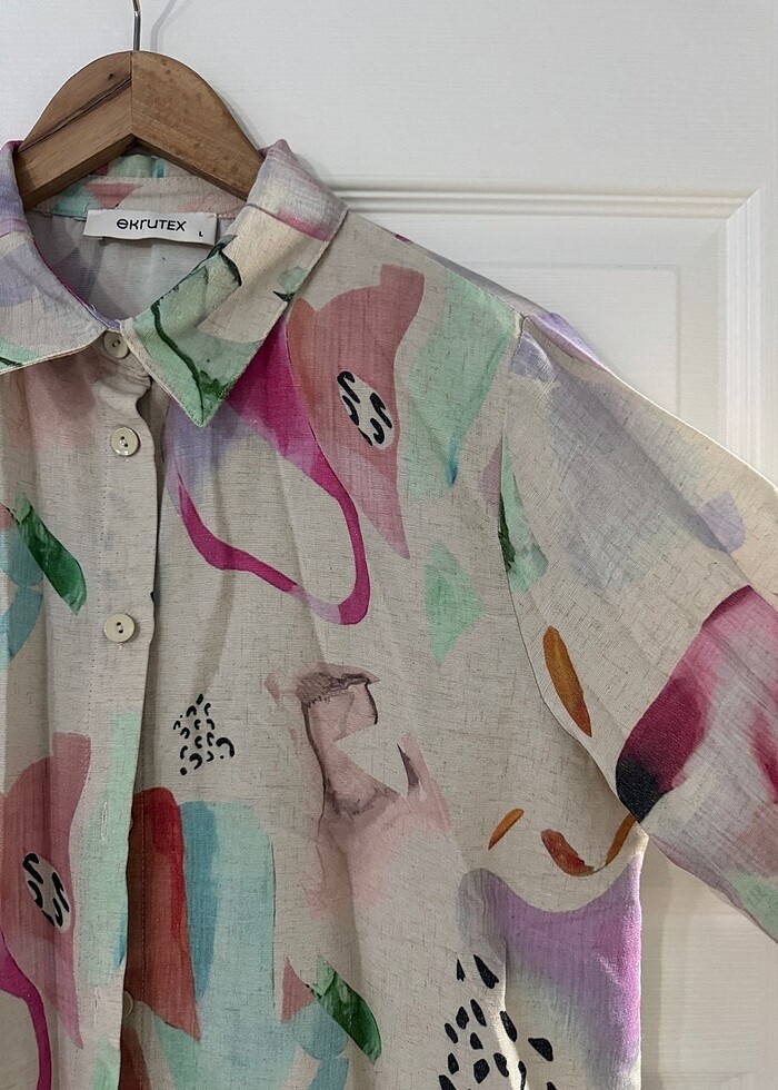 Gömlek tunik - Görsel 3