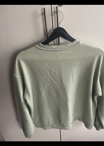 LTB Kadın Gri Pamuklu Uzun Kollu Sweatshirt