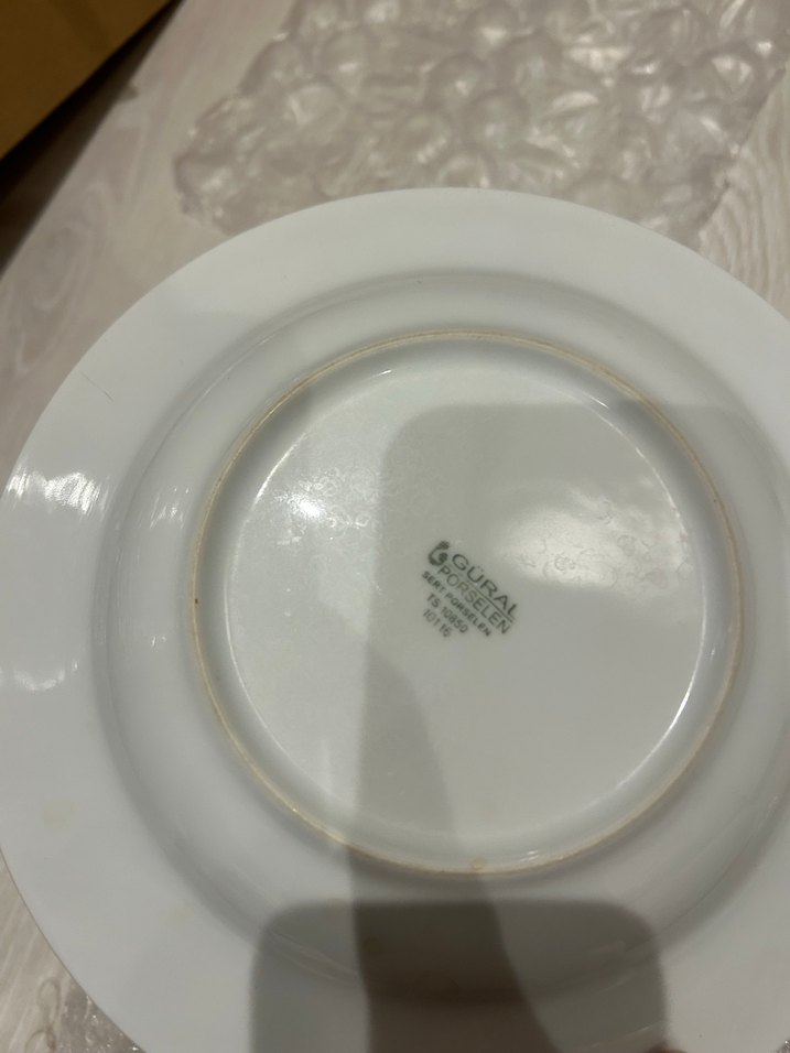 Beyaz Derin Yemek Tabağı - Görsel 2