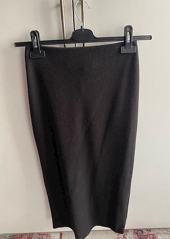 Diğer Kadın Siyah Mini Pilili Kumaş Pantolon
