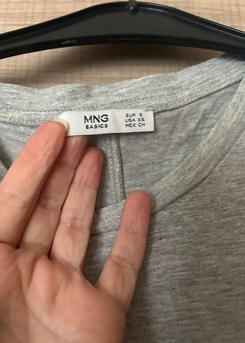 Gri Kolsuz Uzun  Elbise - Görsel 2