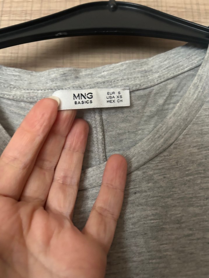 Gri Kolsuz Uzun  Elbise - Görsel 2