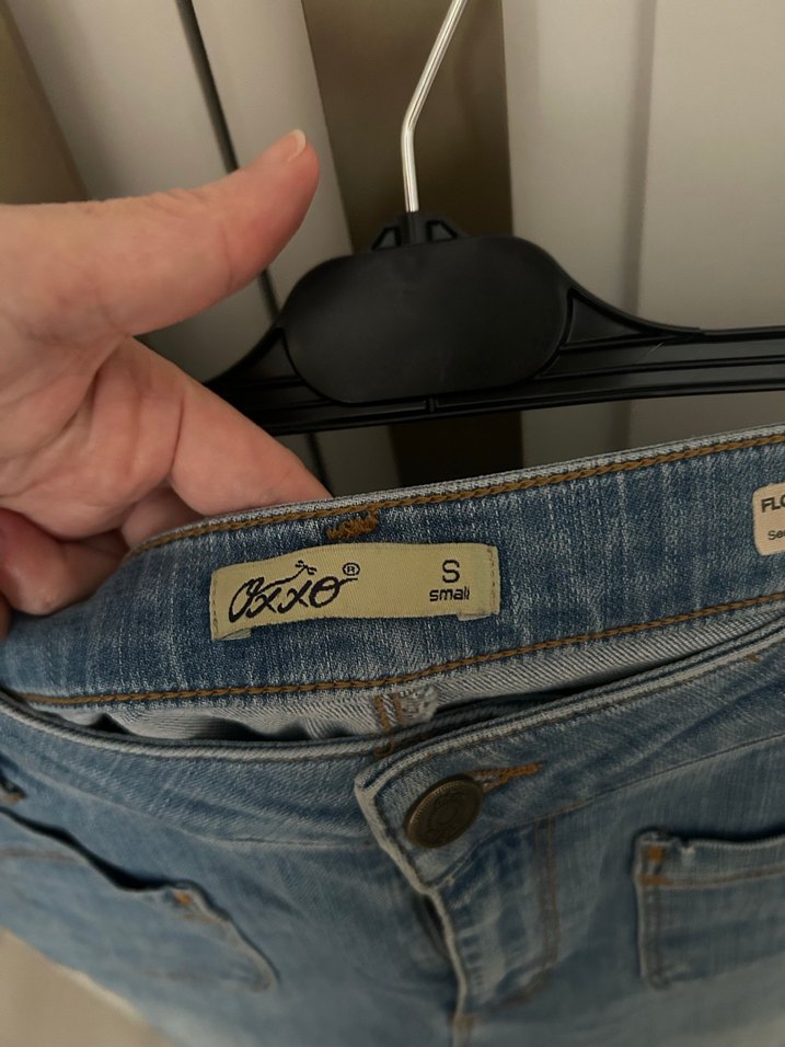 Gevşek Kesim Midi Mavi Kadın Kot Pantolon - Görsel 2