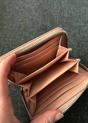 Mango Kadın Fermuarlı Cüzdan Pembe - Görsel 4