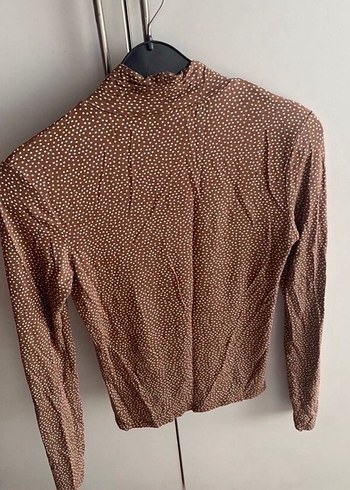 Kahverengi Balıkçı Yaka Kadın Triko - Görsel 3