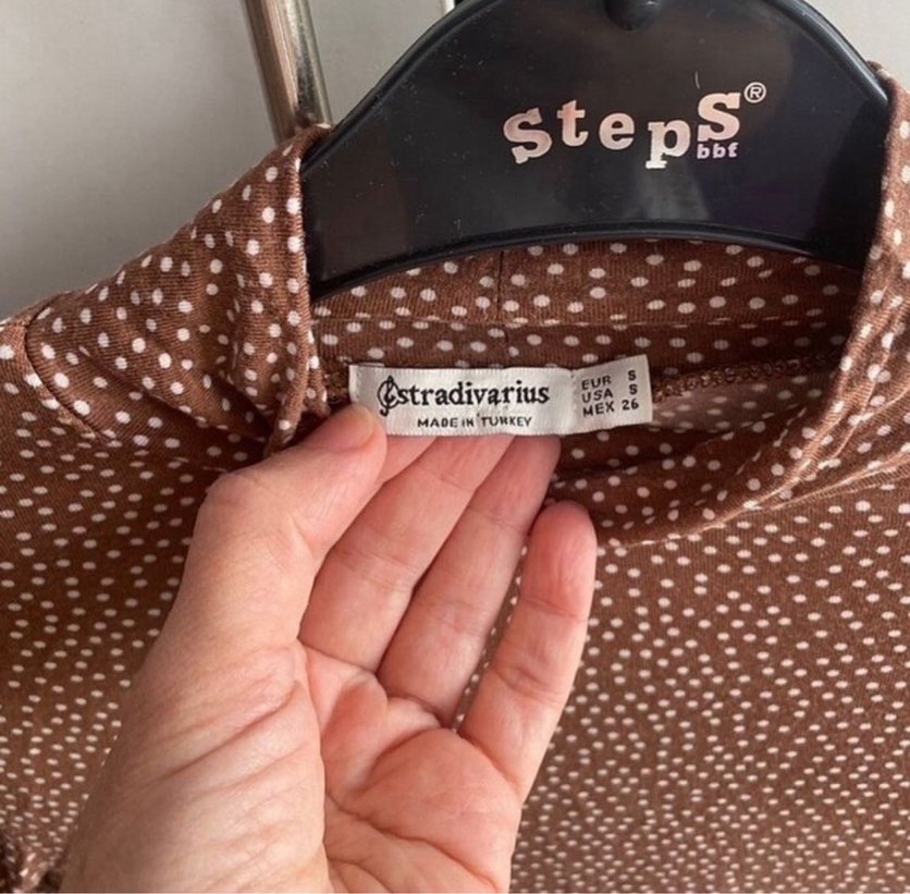 Kahverengi Balıkçı Yaka Kadın Triko - Görsel 2