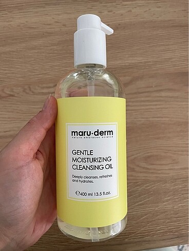 Maruderm yağ bazlı temizleyici