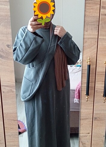 Diğer YENİ Çantalı sweat tesettür elbise