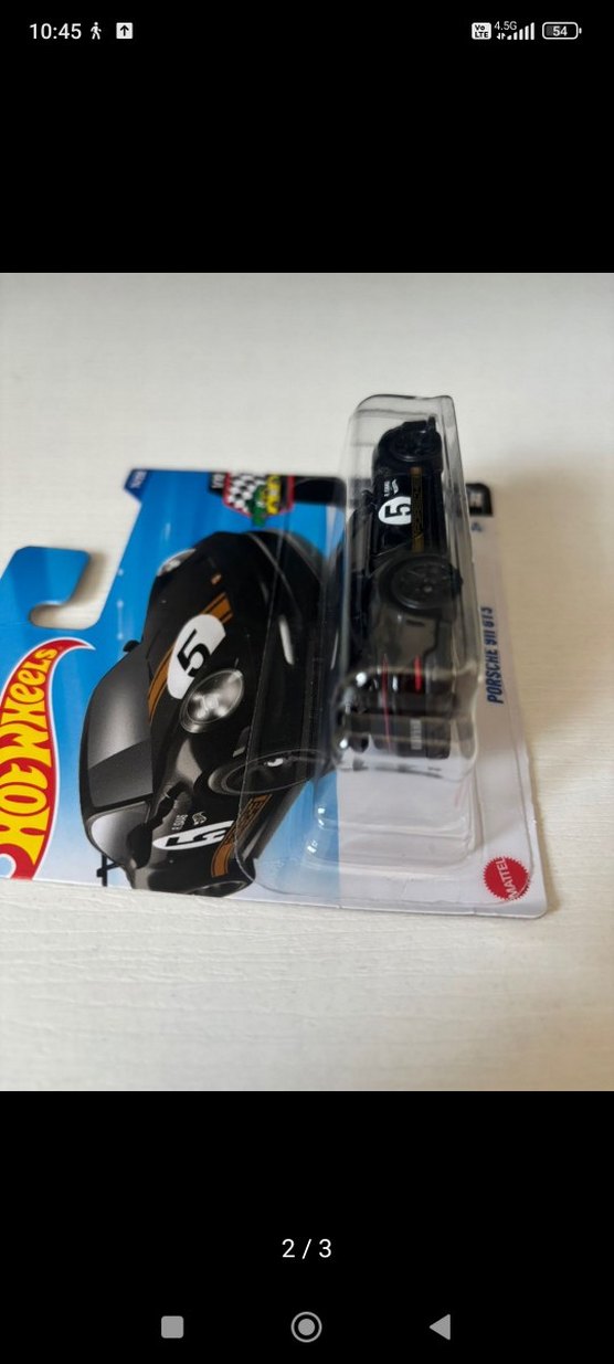 Siyah Porsche 911 GT3 Oyuncak Araba - Görsel 2