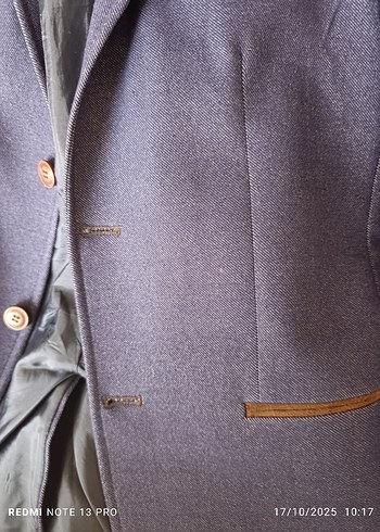 DeFacto Erkek Lacivert Ceket - Görsel 3