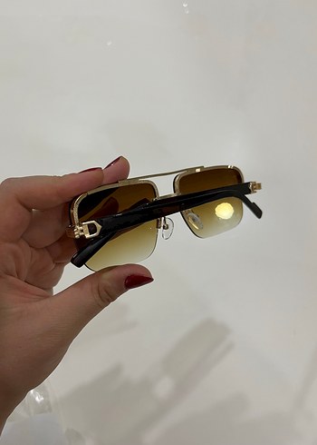 Diğer Şeffaf Detaylı Kahverengi Minimalist Kadın Güneş Gözlüğü
