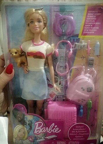 Barbie seyahat seti orijinal 