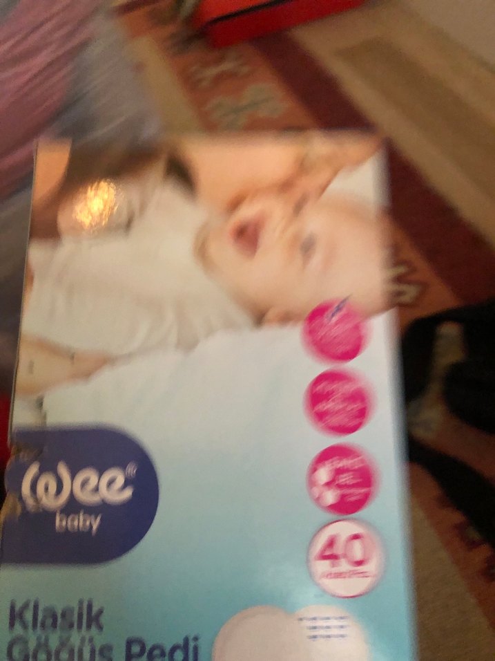 Wee Baby Klasik Göğüs Pedi 37 çift 
Beyaz - Görsel 3