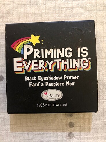 The Balm The balm siyah primer