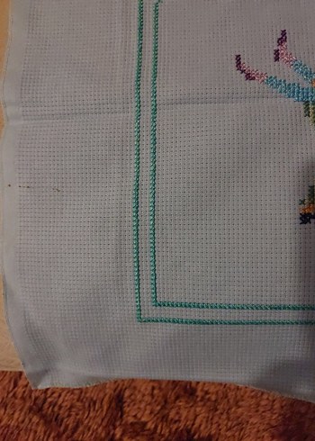 Nakışlı Çok Renkli Yastık Kılıfı - Görsel 7