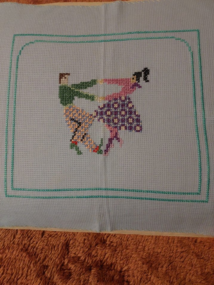 Nakışlı Çok Renkli Yastık Kılıfı - Görsel 5