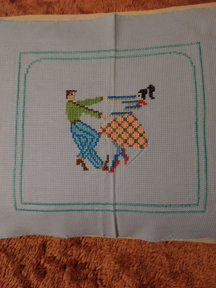 Nakışlı Çok Renkli Yastık Kılıfı - Görsel 4