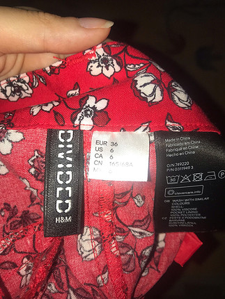 s Beden H&M şort İsveç?ten alındı