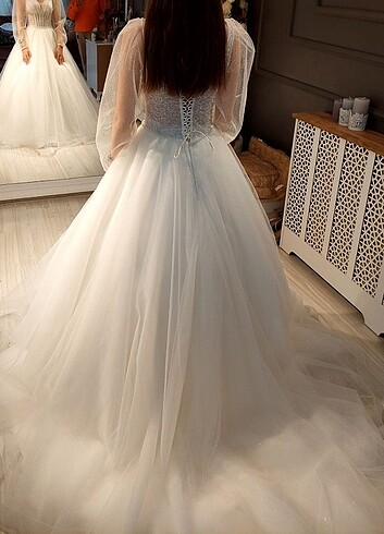 Helen modeli gelinlik - Görsel 2