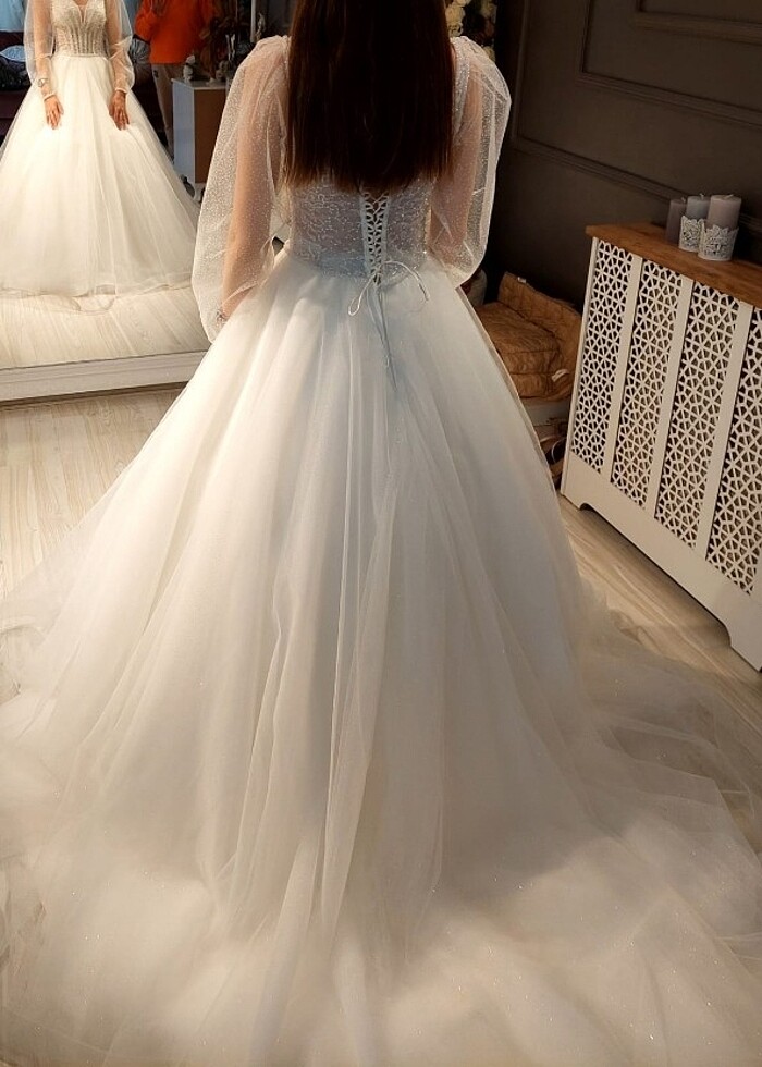 Helen modeli gelinlik - Görsel 2