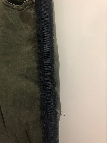 Zara yeşil pantolon - Görsel 2