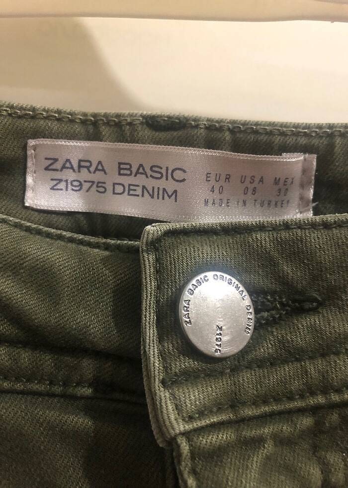 Zara yeşil pantolon - Görsel 3