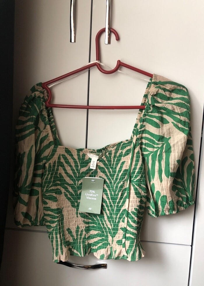 Crop gömlek - Görsel 2