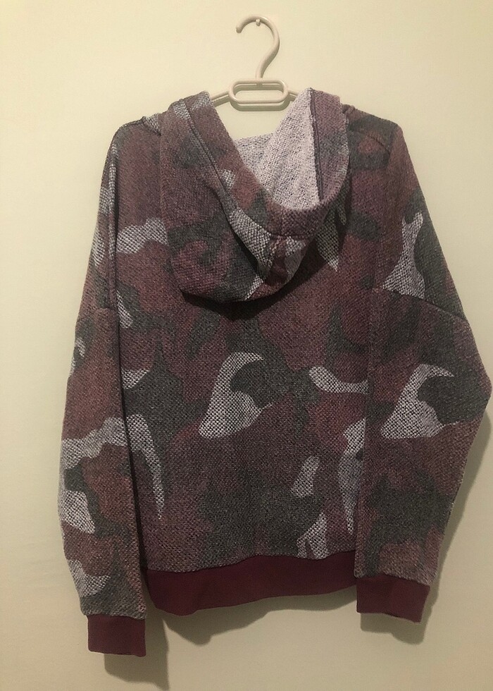 Bordo sweatshirt - Görsel 2