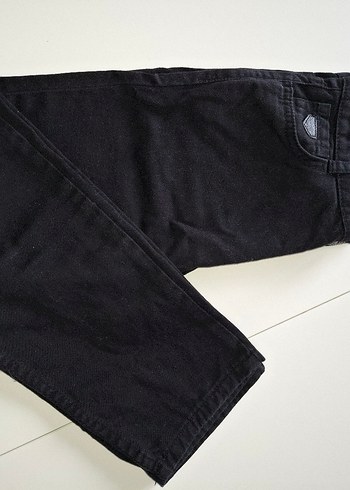 5 Yaş Beden Erkek Çocuk Siyah Denim Pantolon